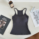 6803# Sexy I-Word Vest With Chest Pad Inside Wrapped Breasts Hottie Slings On The Back Of The Bottom