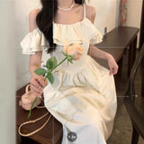 2026 New Summer French Gentle Wind First Love Sweet Tea Dress Design Small Fresh Dress
