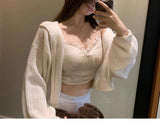 [Aesthetic Preference] 4 Colors Really Wear Thin And Breathable Wool Hoodie + 2 Color Chest Pad Slings