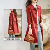 Women's Long-Term 2025 Spring And Autumn New Fashion Trend Temperament Loose Thin And Windwear Women's Clothing