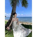 Suspension Dress Women's Summer 2025 New Small Design Temperament Tea Break French Dress Skirt