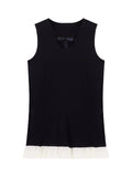 French Small Fragrant Wind Hollow Sleeveless Dress Women 2026 New Summer High-End Loose Masked A-Word Dress