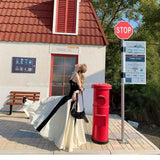 Black And White Spliced Sling Dress Dress 2026 New Summer Design Sense Slimming Long Skirt