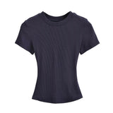 Kardashian's New Short-Sleeved T-Shirt With Spring And Summer Sexy Ants Round-Neck Tight-Up T-Shirts