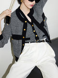 Antique Fragrant Grandma Craft Ceiling Wool Cinnamon Knitted Vest Set