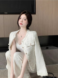 Small Fragrant Coat Woman 2026 Spring And Autumn New French Design Temperament Wear Long Sleeve Chic Short Top Woman