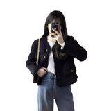 French Name And Female Small Fragrant Coat 2026 New Korean Version Of The Small Man Short Coat Autumn Winter
