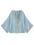[Golden Jade Populism] New Chinese People Jade Heavy Industry Embroidered Coat Women's Coat Early Autumn New Products