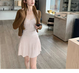Love The Island Soft Glutinous Horse Hair Showing Thin Proportions Short V Collar Cardigan Outside The Sunscreen Cardigan Women Thin Spring