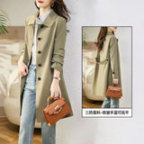Women's Long-Term 2025 Spring And Autumn New Fashion Trend Temperament Loose Thin And Windwear Women's Clothing