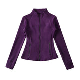 Lulu Thickened Stormcoat Inside The Gallbladder Velvet Coat Female Yoga Coat Blouse Body Waist Movement Plus Velvet New