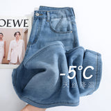 Sky Thin Gray Broad-Legged Jeans Women 2026 Summer Lyselle Straight Pants 1403