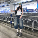 2026 Spring New Retro Casual Relaxation Loose Broad Leg Pants Languide Trousers Languibs Languiled Languide Seven-Point Trousers Woman