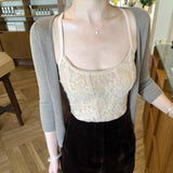 Cross-Ballet Love Ballet Series_Fleet After Cross-Sling Belt / Shoulder / Cardigan Two Sets