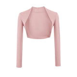 Ken Bean With The Same Long-Sleeved Short Sunscreen Small Shoulder Shawl Wearing A Casual Blouse Repair Elastic Shawl