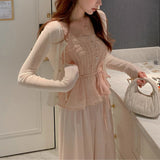You White Butterfly Bee Buds Leth Vest Women With Sleeveless Tops Can Wear Commuting Models
